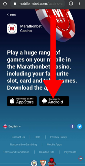 m-bet android app