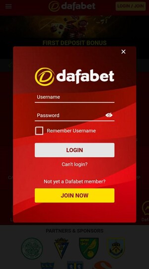 dafabet register