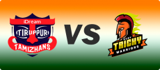 Ruby Trichy Warriors vs Tiruppur Tamizhans