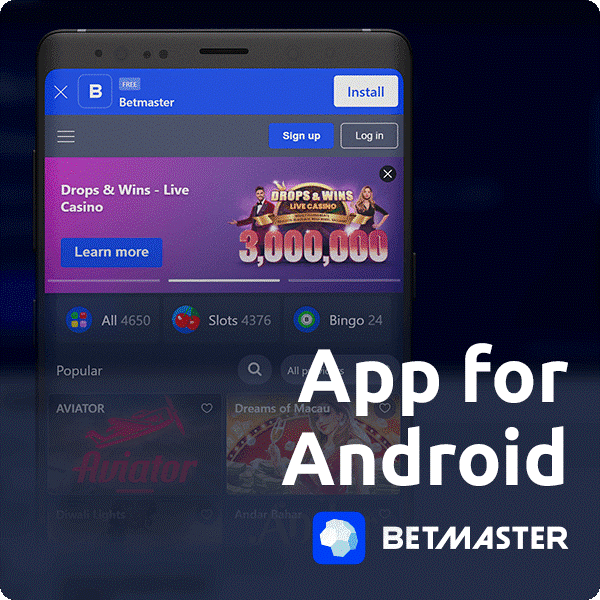 betmaster android app